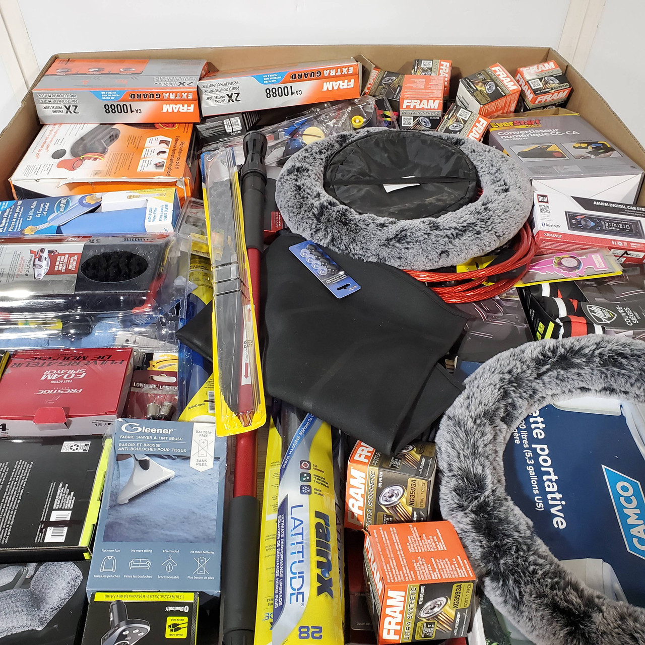 329 units of Car, RV & Accessories - MSRP $8,076 - Returns (Lot # 825312)