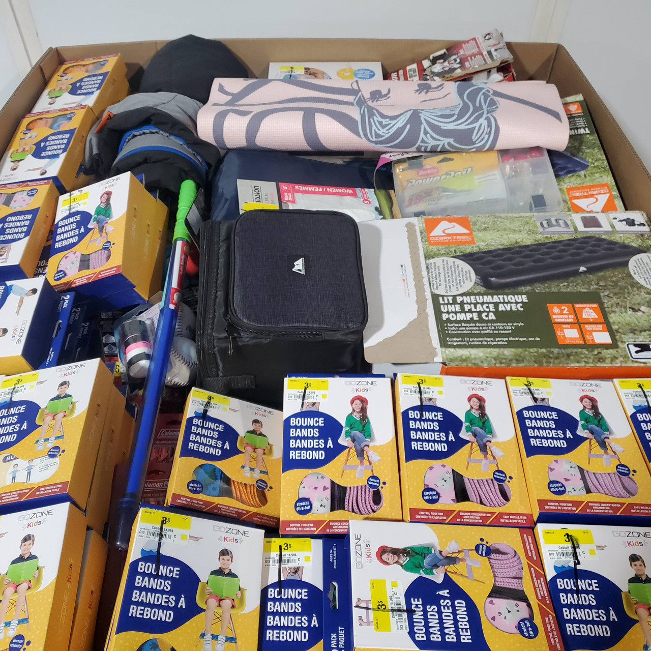 259 units of Sporting Goods - MSRP $4,455 - Returns (Lot # 825343)