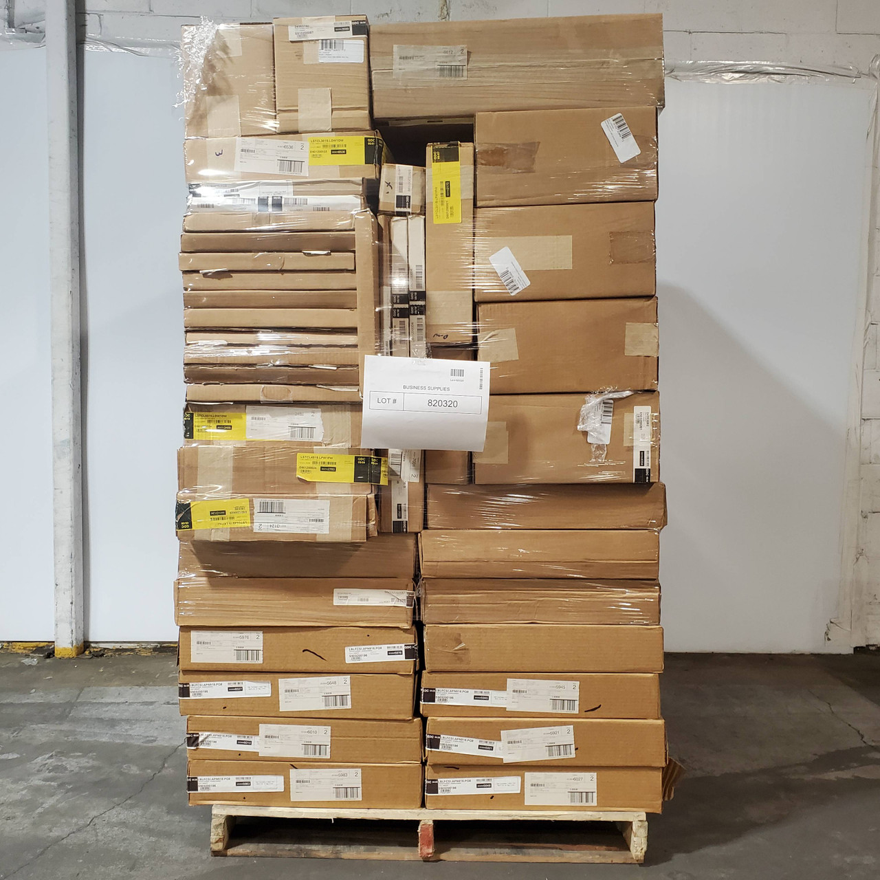 113 units of Office Furniture Parts - MSRP $5,919 - Brand New (Lot # 820320)