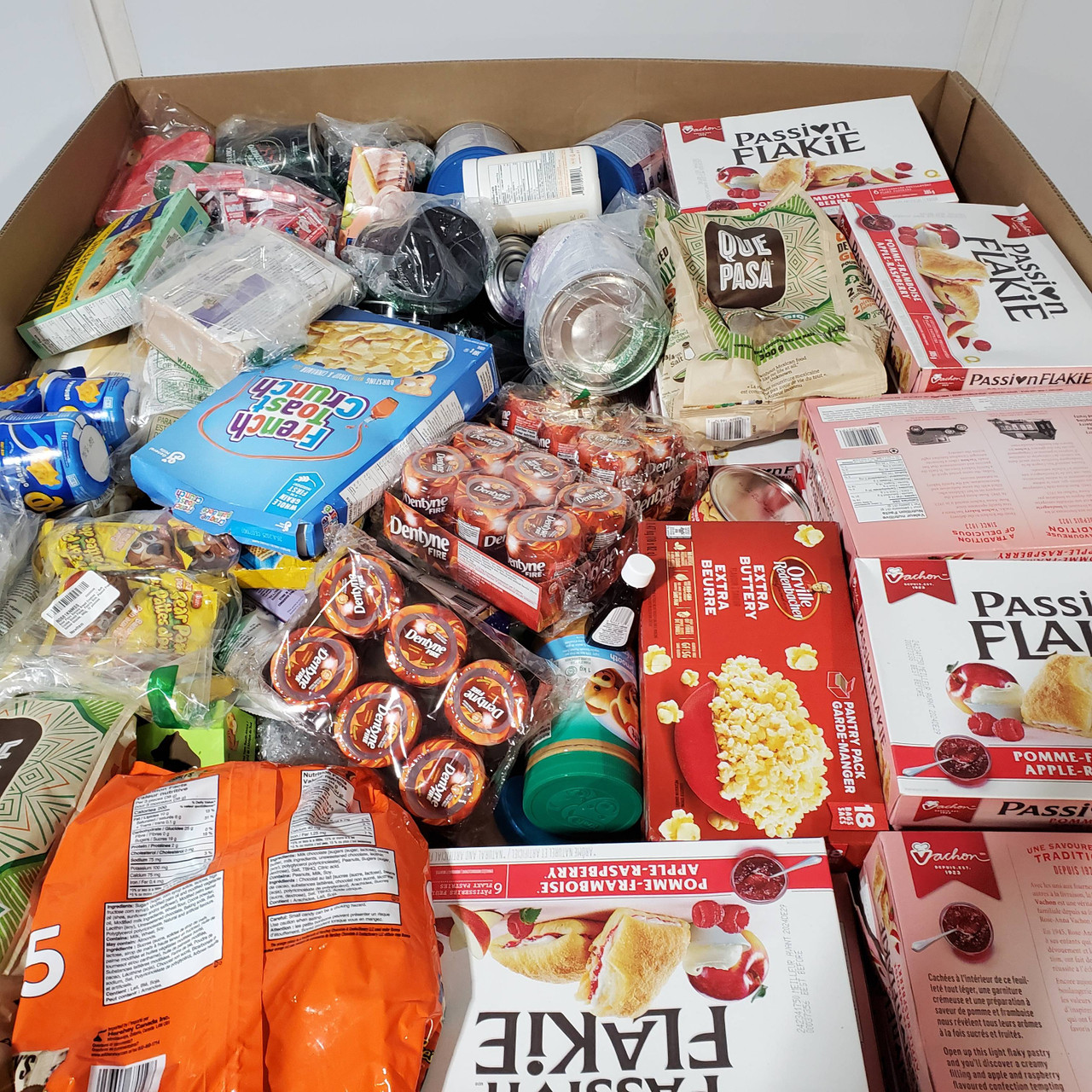 501 units of Food & Snacks - MSRP $4,795 - Like New (Lot # 821696)