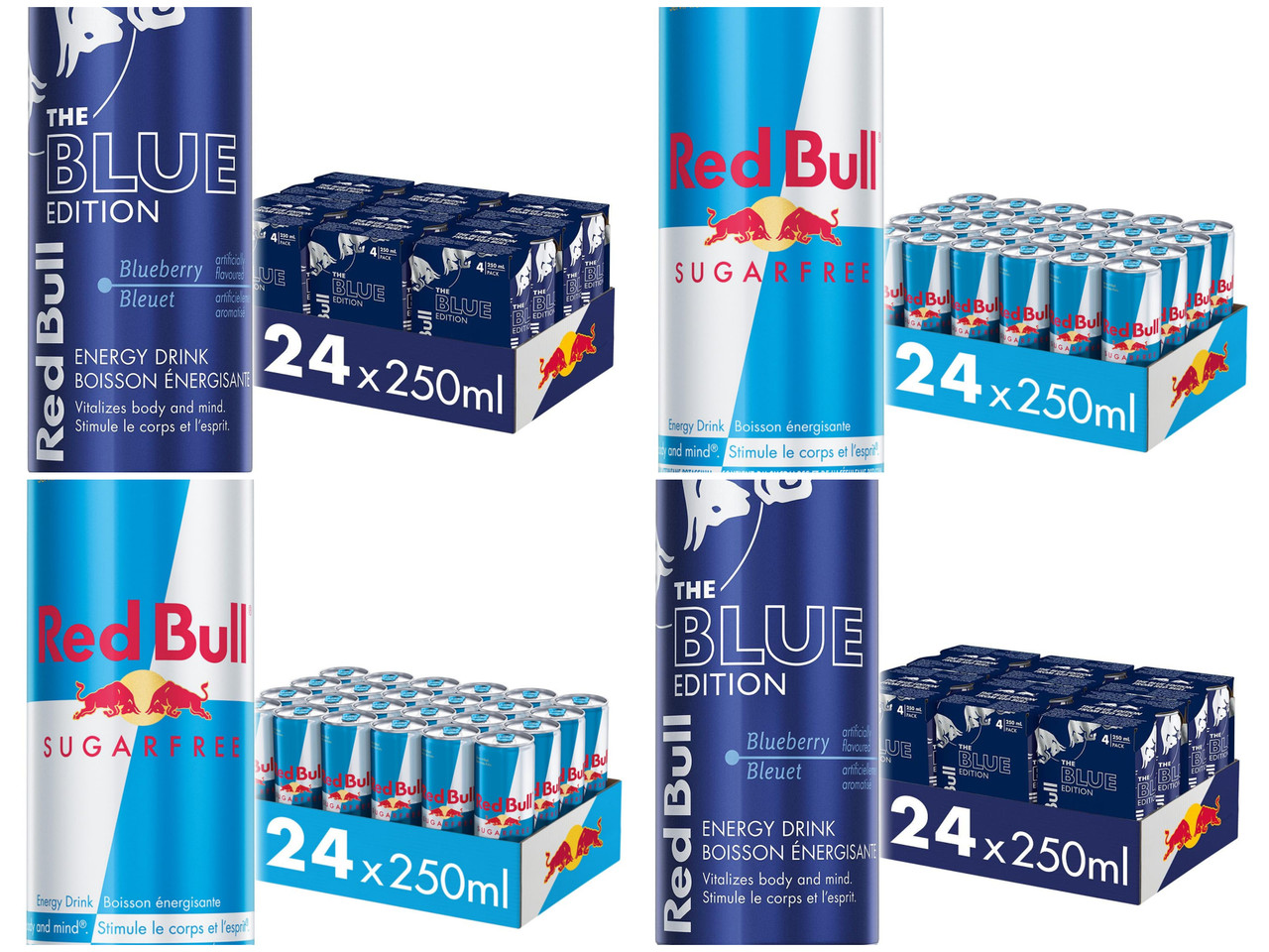 75 units of Red Bull Energy Drink 250 ml (24 pack) - MSRP $3,611 - Like New (Lot # 8260128)