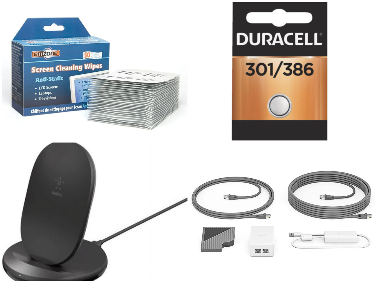 267 units of Electronic Accessories - MSRP $10,263 - Returns (Lot # 821302)