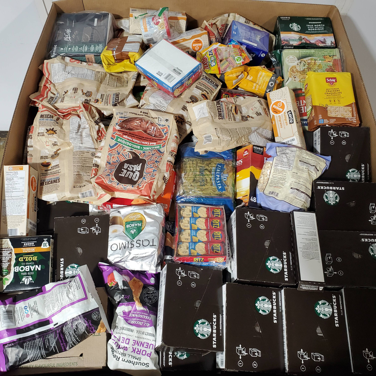 577 units of Food & Snacks - MSRP $7,673 - Like New (Lot # 8264100)