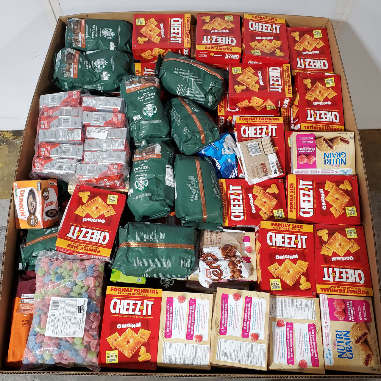 507 units of Food & Snacks - MSRP $4,549 - Like New (Lot # 8252123)