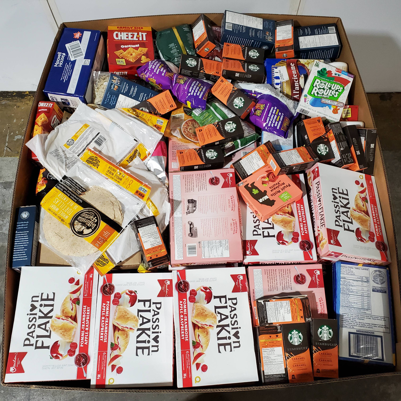 553 units of Food & Snacks - MSRP $4,930 - Like New (Lot # 830369)