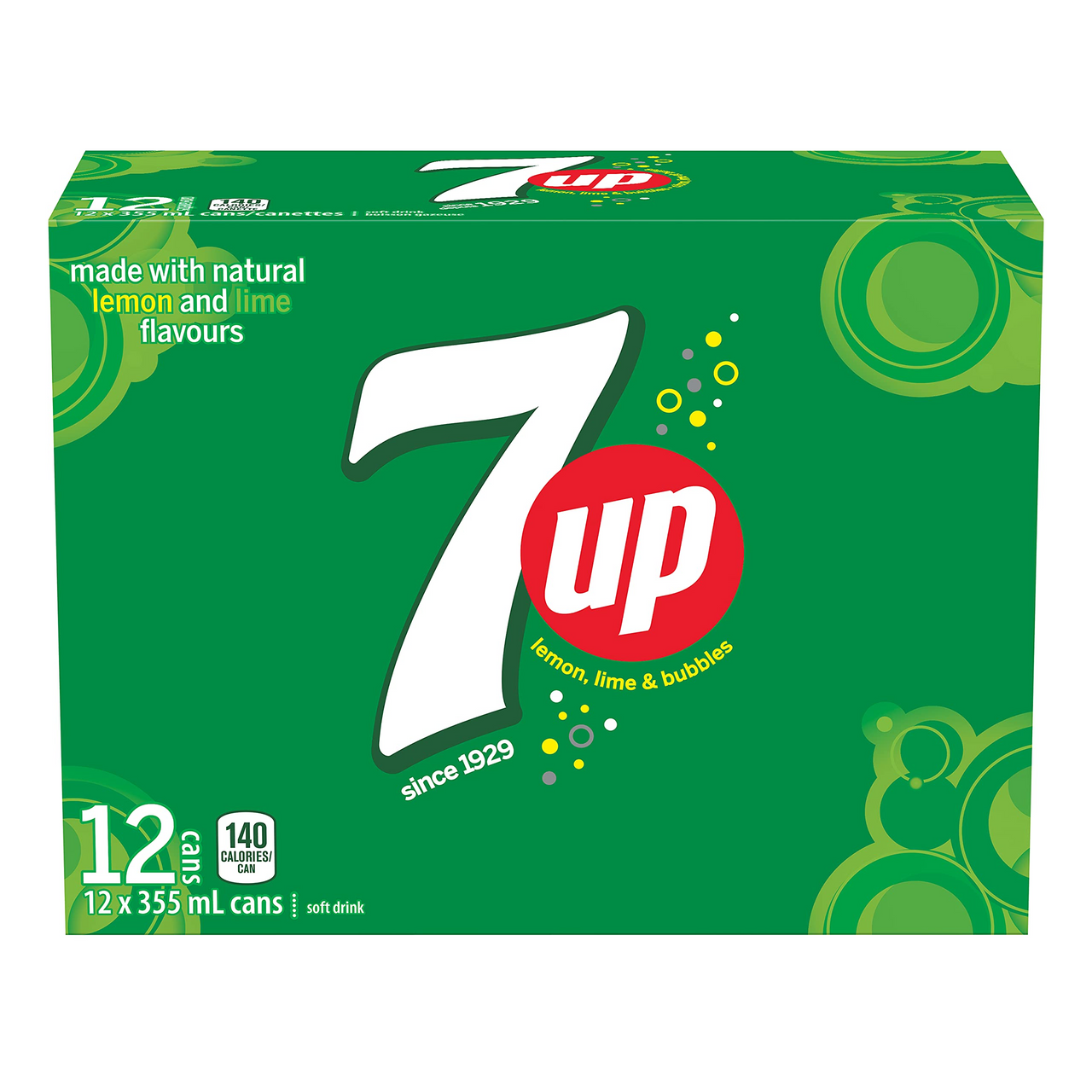 164 units of 7UP 12 Cans Pack - MSRP $1,143 - Like New (Lot # 830380)