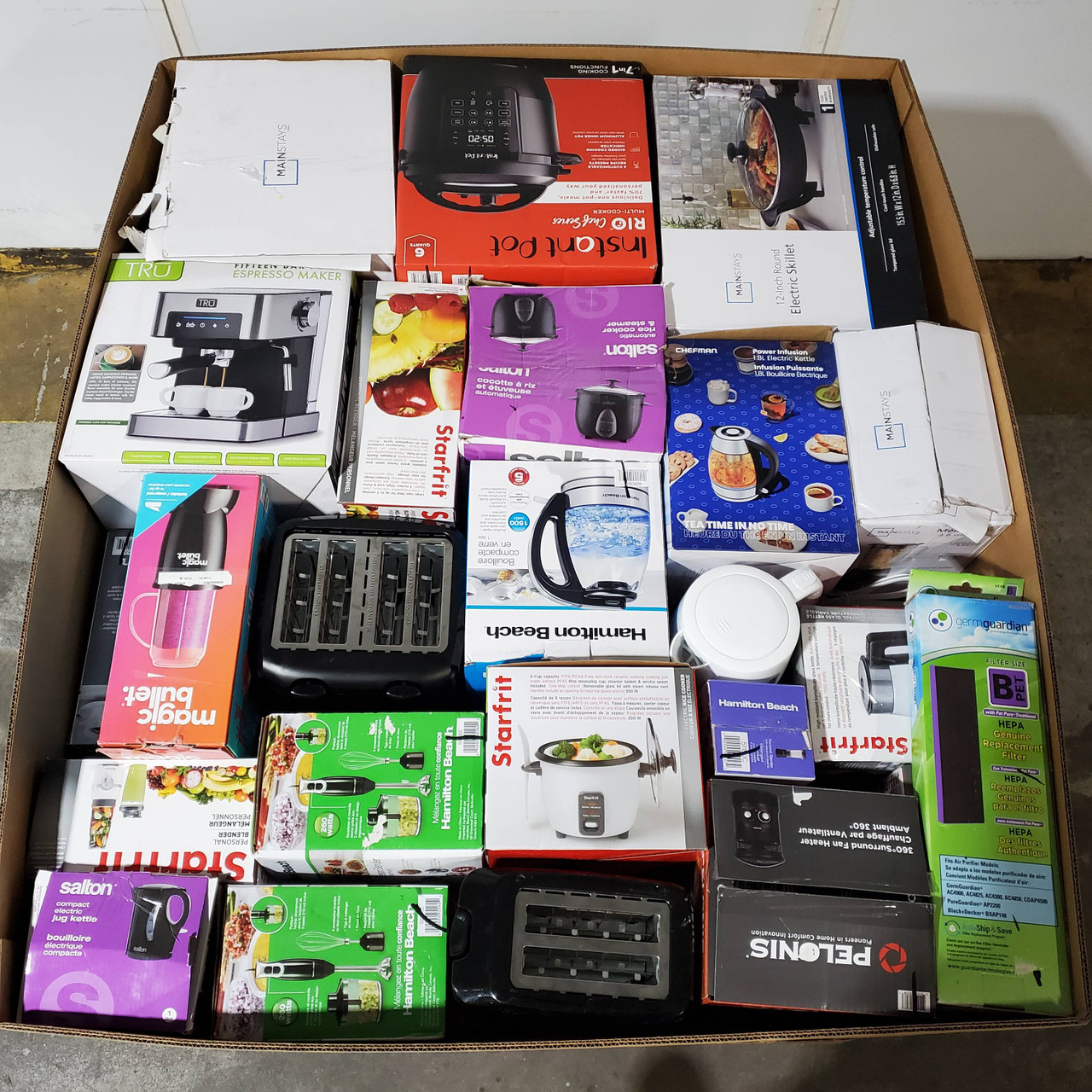 66 units of Small Appliances - MSRP $3,489 - Returns (Lot # 833633)