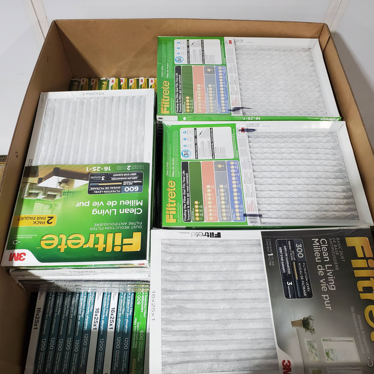 122 units of Air Filters - MSRP $2,053 - Like New (Lot # 833444)
