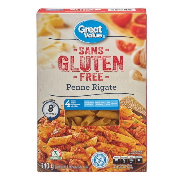 489 units of Great Value Gluten Free Penne Rigate 340 g - MSRP $963 - Like New (Lot # 838520)