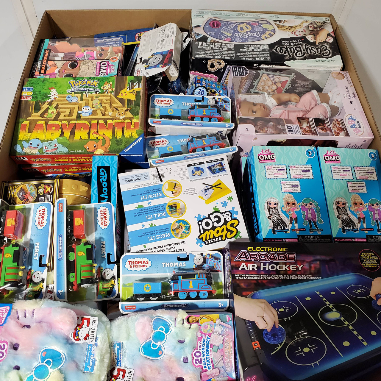 124 units of Toys - MSRP $3,316 - Returns (Lot # 842408) - Restock Canada