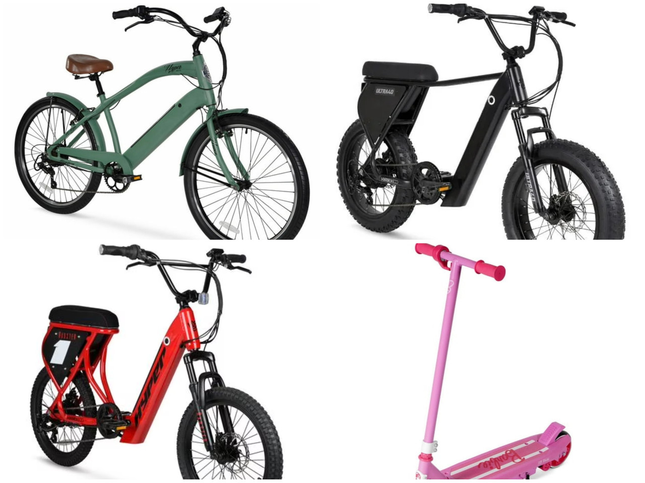 5 units of Electric Bikes - MSRP $2,652 - Returns (Lot # 848206)