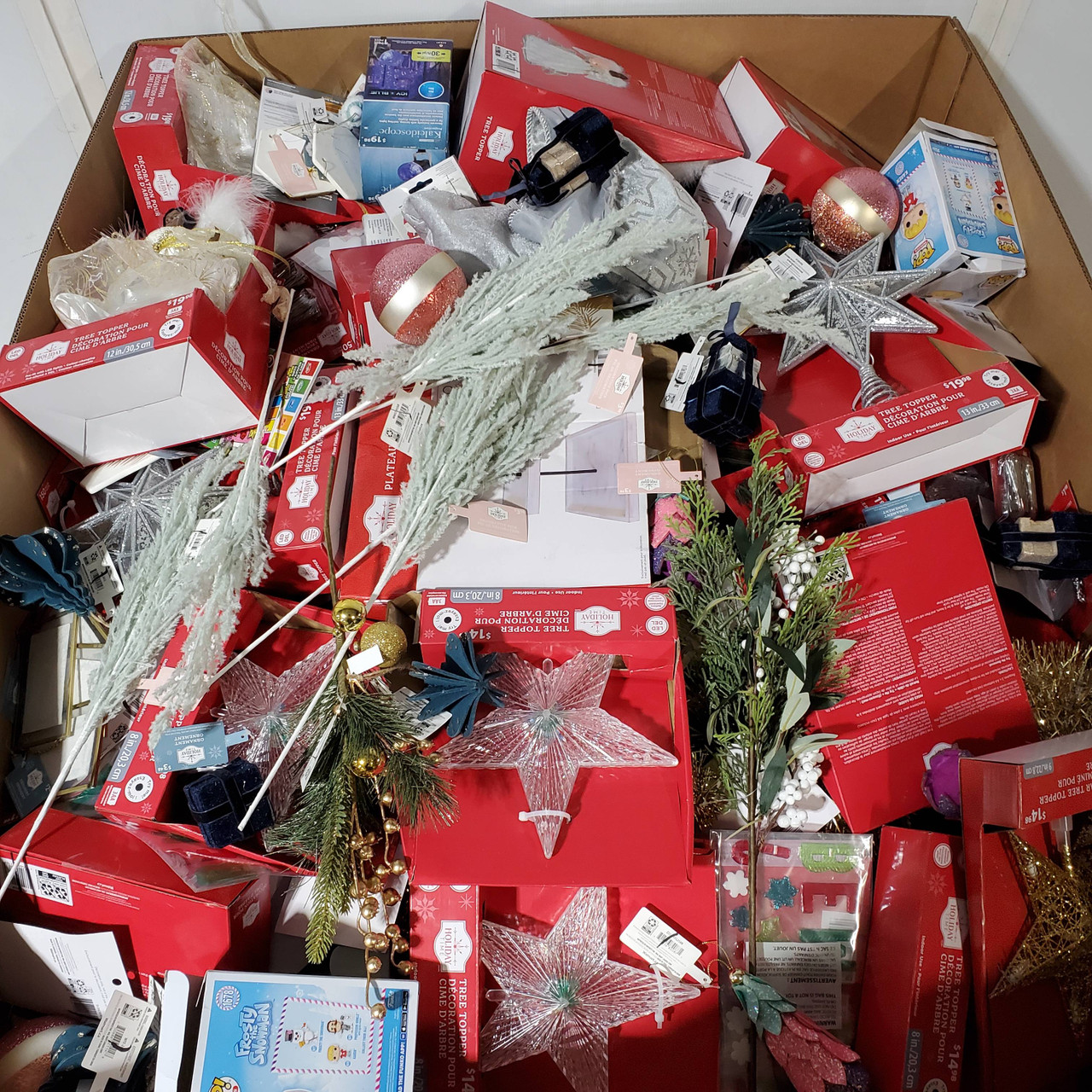 820 units of Christmas - MSRP $3,633 - Returns (Lot # 855219)