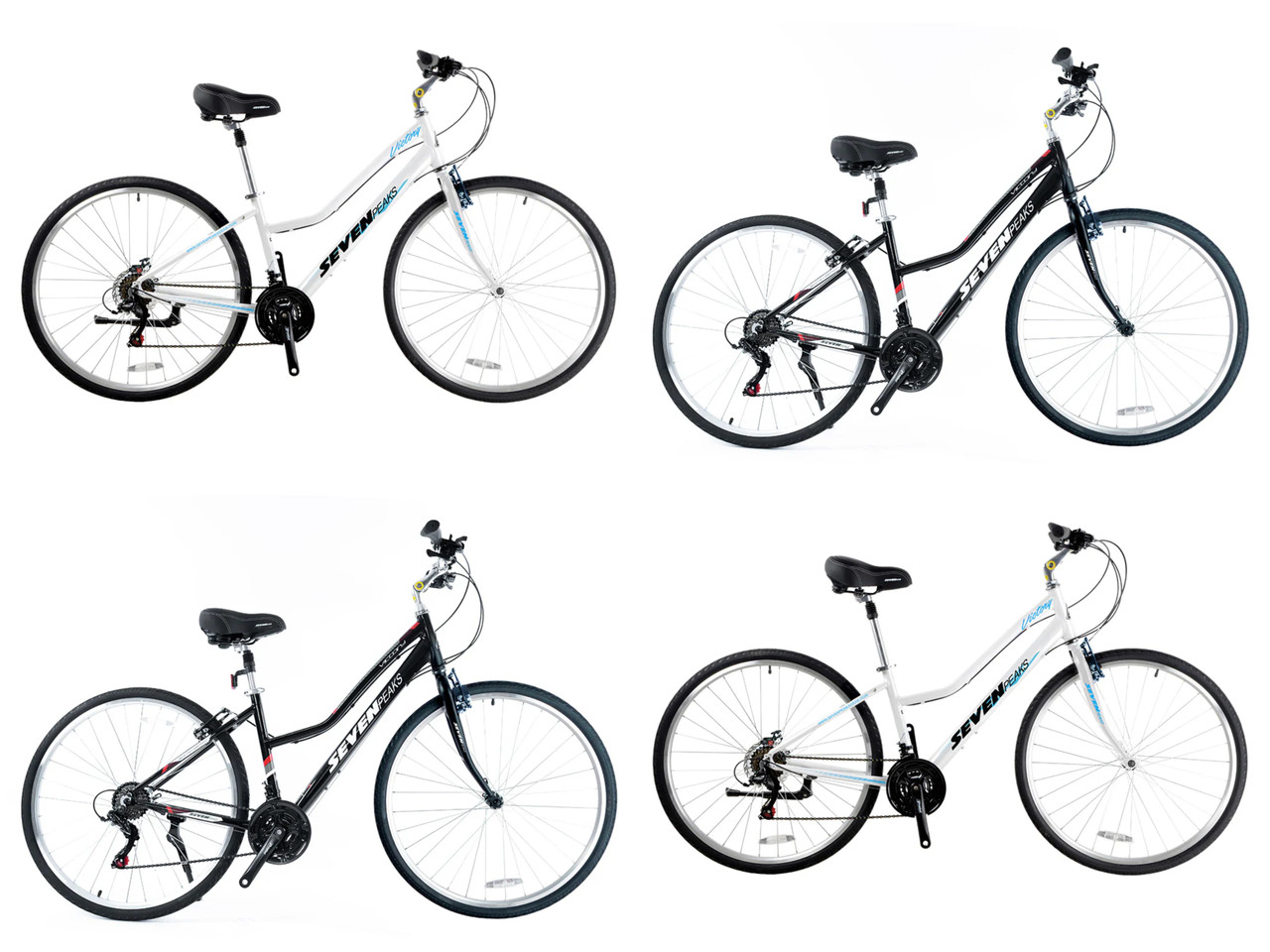5 units of Seven Peaks Bikes (Various Colors) - MSRP $2,925 - Like New (Lot # 865913)