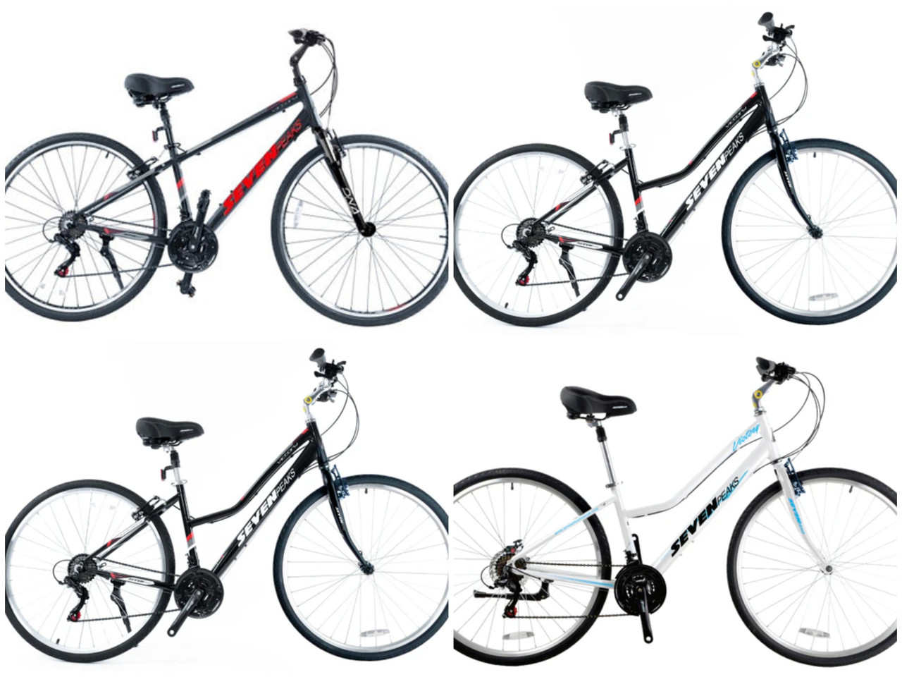 5 units of Seven Peaks Bikes (Various Colors) - MSRP $2,925 - Like New (Lot # 871005)