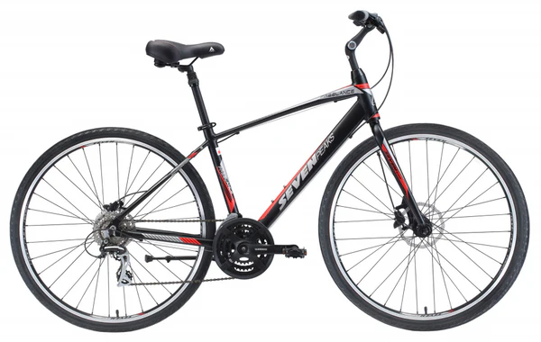 5 Units of Seven Peaks Bike - Freelance Ms -15 X 27 (Black-Red & Black-Blue) - MSRP $3,395 - Like New (Lot # LK871108)