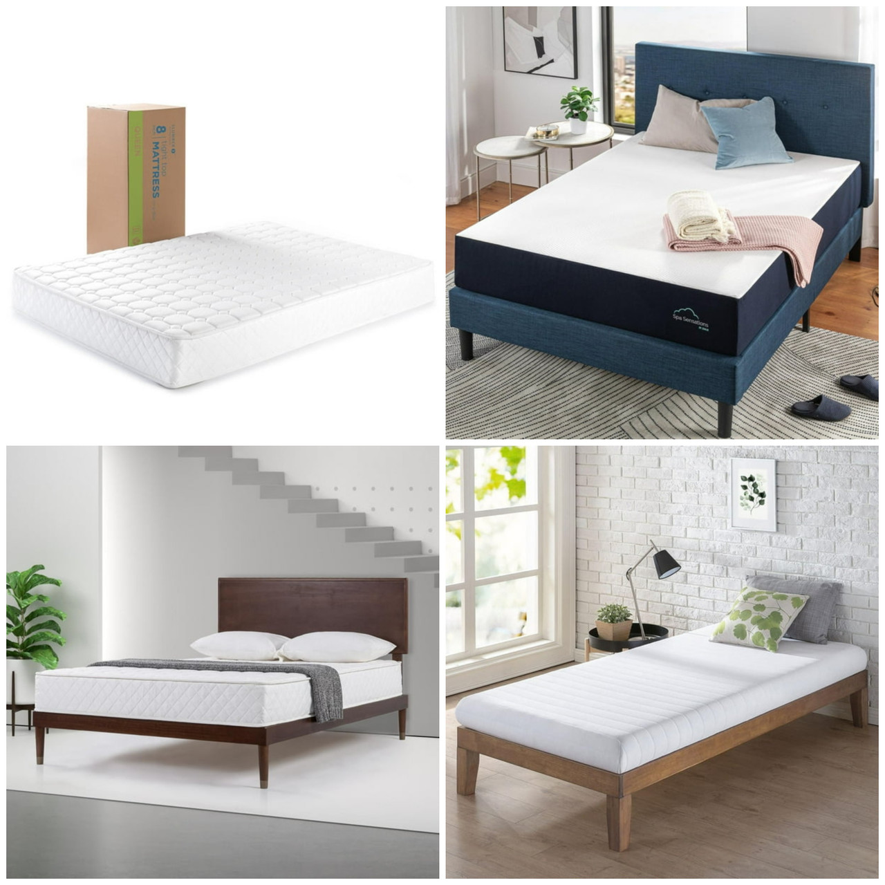 5 units of Mattresses - MSRP $1,222 - Returns (Lot # 872916)