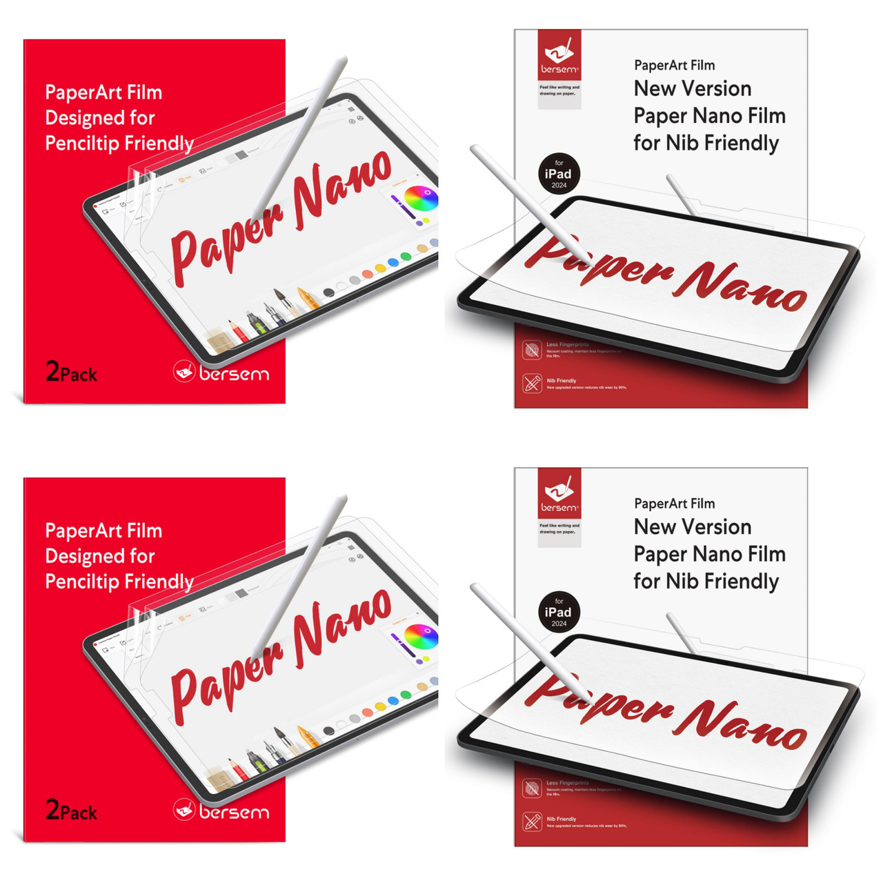 840 units of IPad Paper Screen Protector - 2 Pack - MSRP $11,695 - Like New (Lot # 889323)
