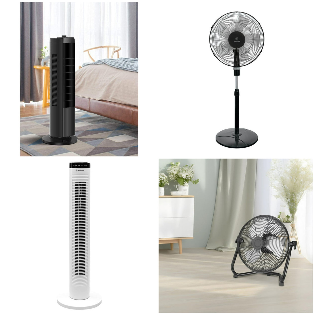 62 units of Fans - MSRP $3,528 - Returns (Lot # 894610)