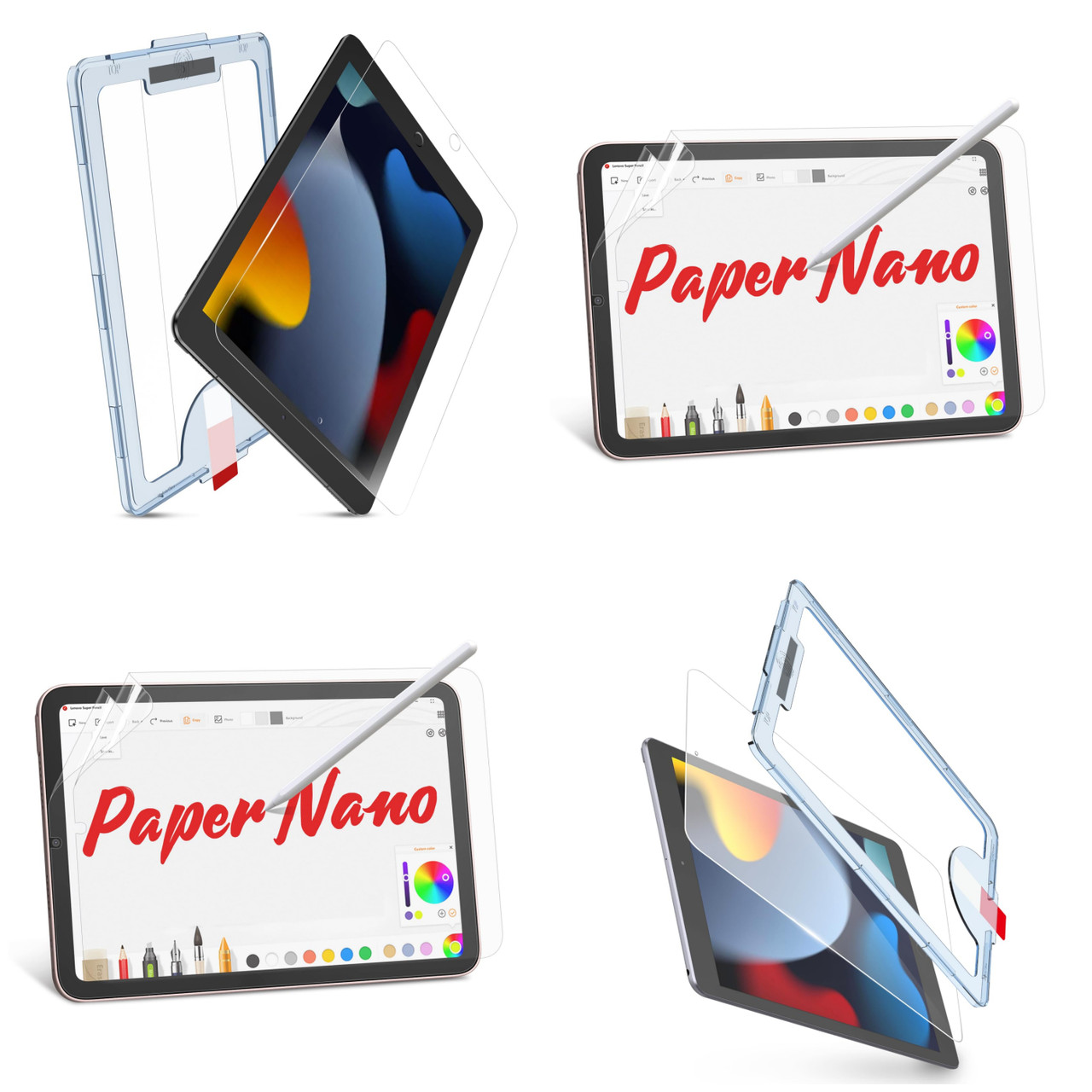 566 units of Screen Protector Compatible with iPad - MSRP $8,872 - Like New (Lot # 893046)