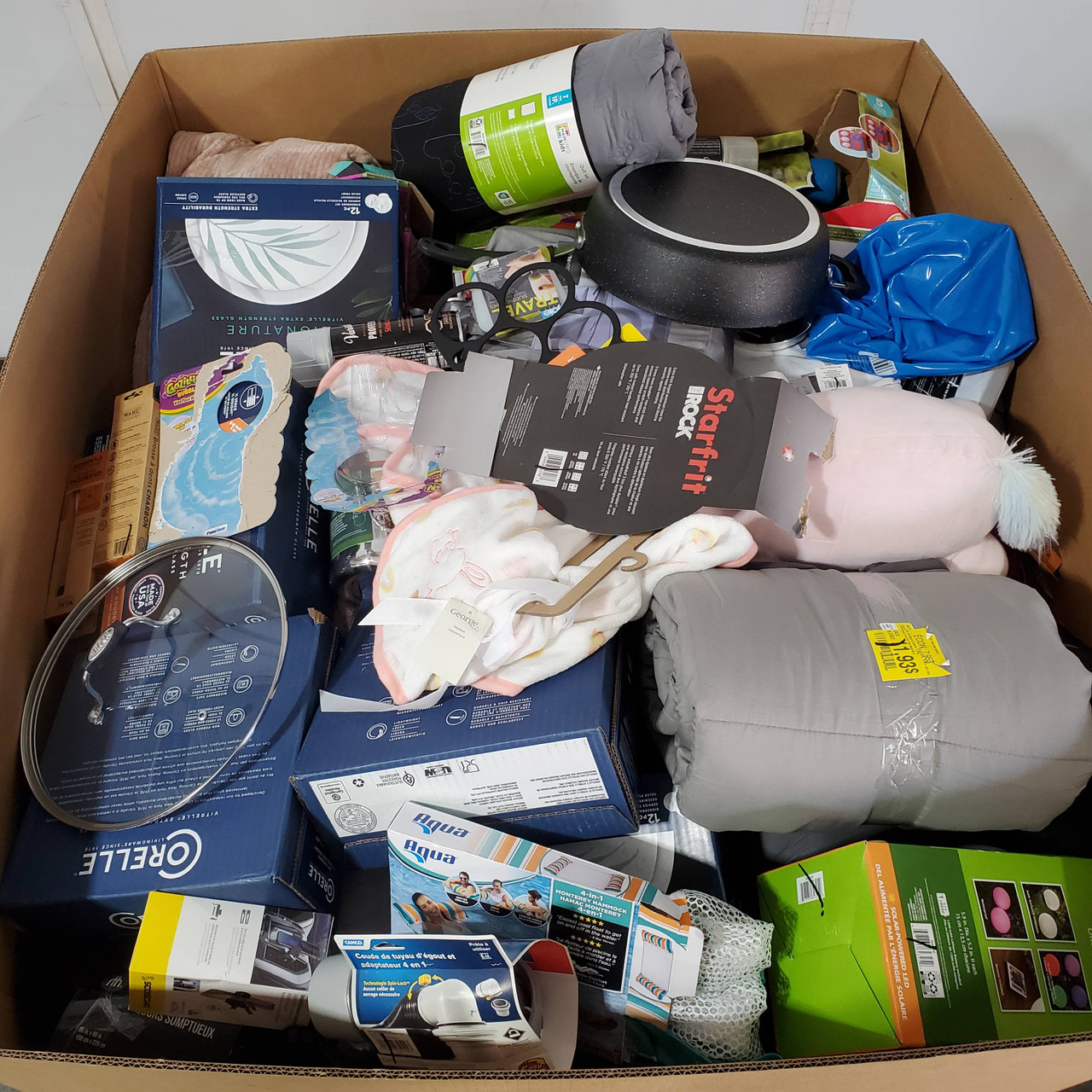 148 units of General Merchandise (Mix) - MSRP $2,482 - Returns (Lot # 898021)