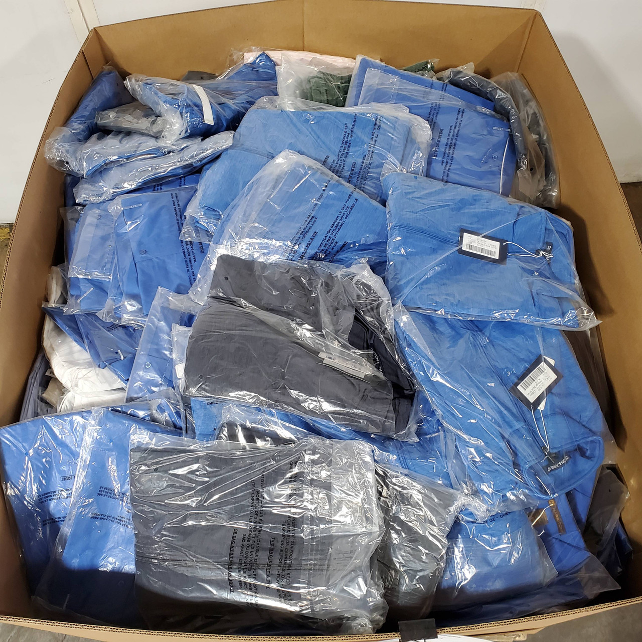 587 units of Clothing & Accessories - MSRP $31,122 - Brand New (Lot # 891429)