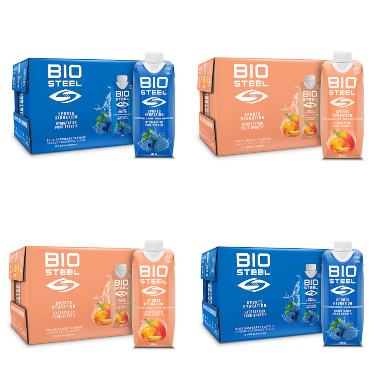 68 units of BioSteel Sports Drinks, 16.7 Fluid Ounces, 12 Pack - BB25/08/16 - MSRP $2,448 - Like New (Lot # 895017)