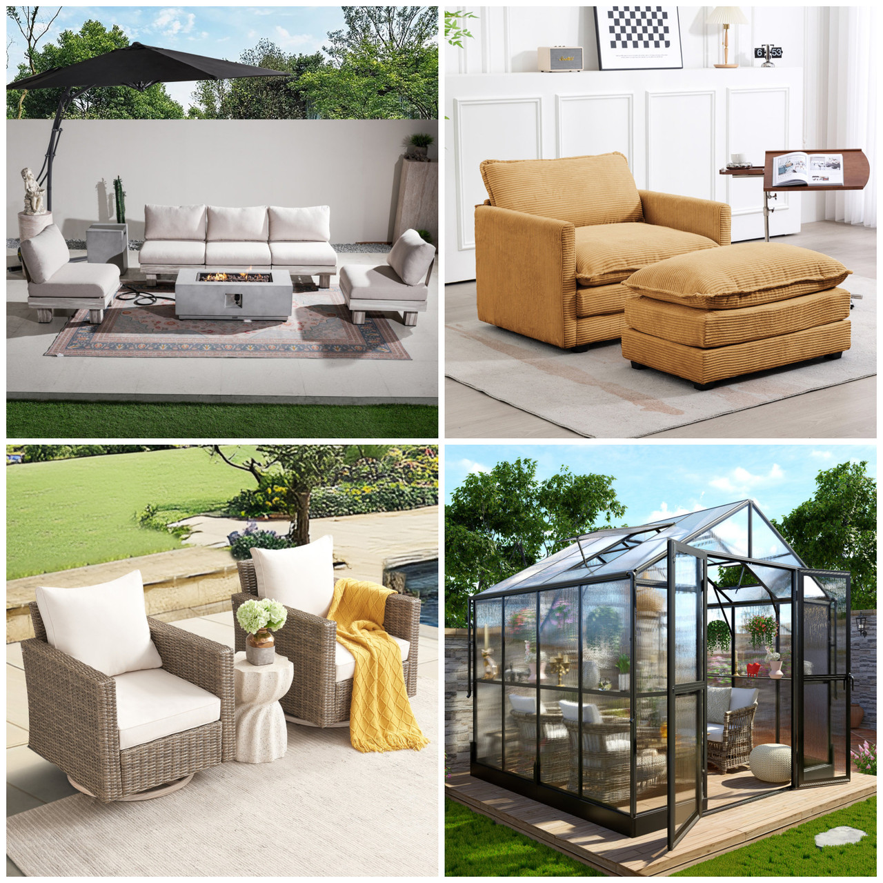13 units of Furniture (Multi-Box Sets) - MSRP $4,803 - Returns (Lot # 102-888603)