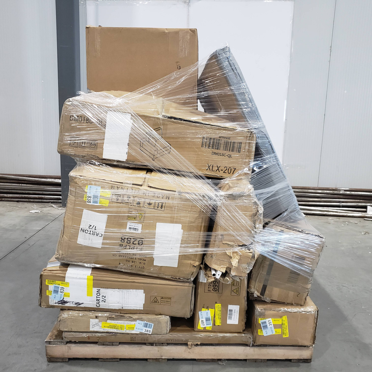 12 units of Furniture (Multi-Box Sets) - MSRP $4,483 - Returns (Lot # 102-890617)