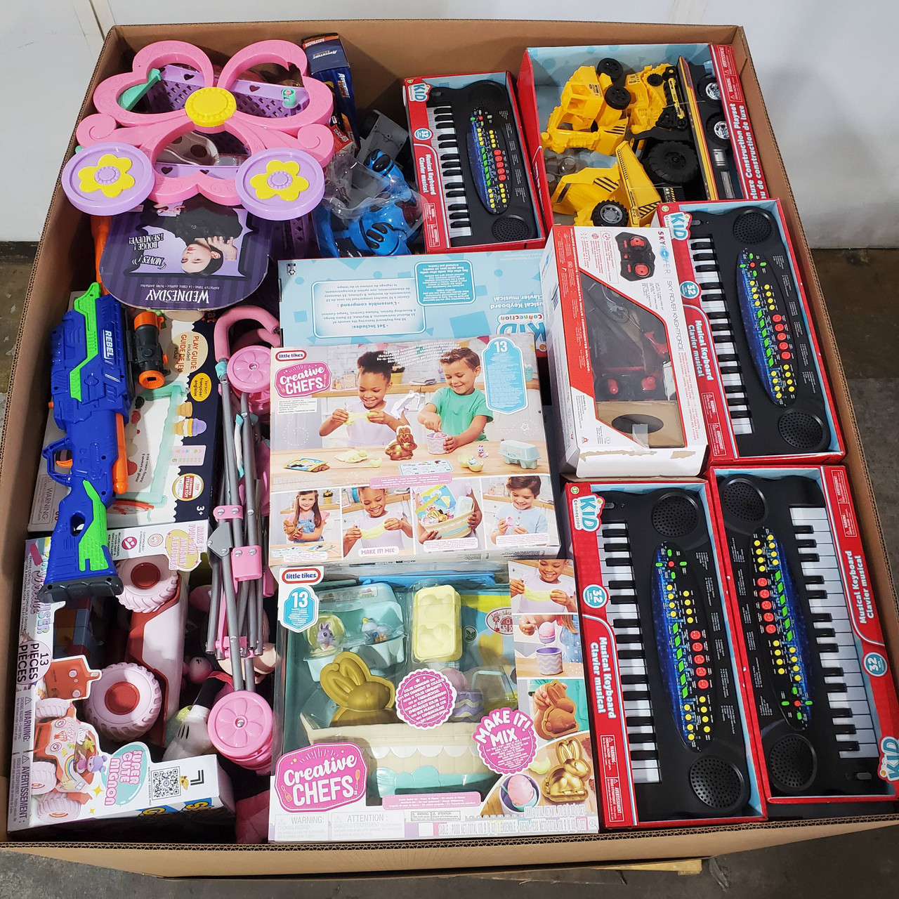 148 units of Toys - MSRP $2,726 - Returns (Lot # 907809)