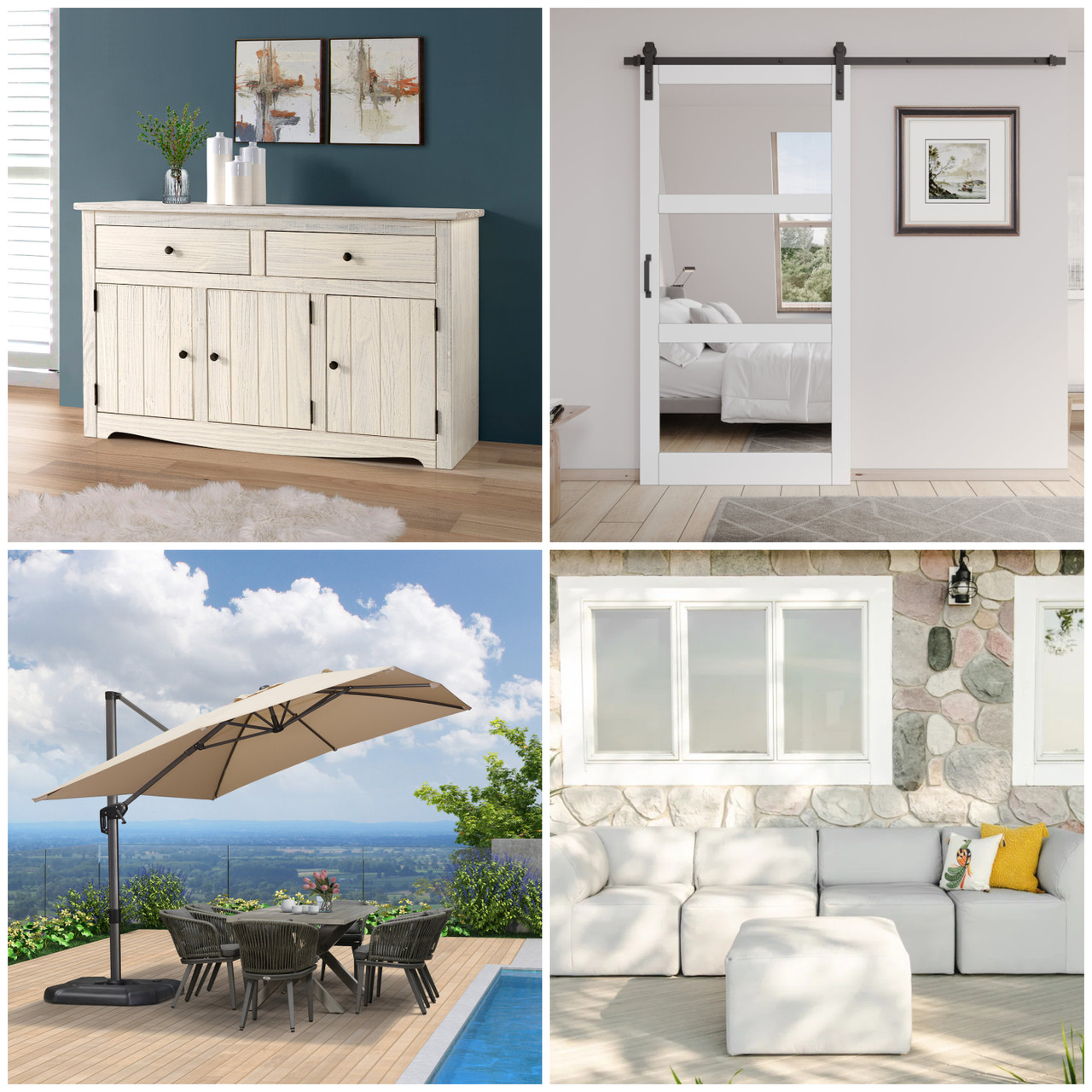 7 units of Furniture (Multi-Box Sets) - MSRP $4,175 - Returns (Lot # 102-899913)