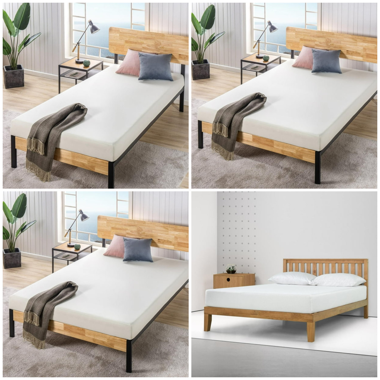 4 units of Mattresses - MSRP $1,036 - Returns (Lot # 913826)