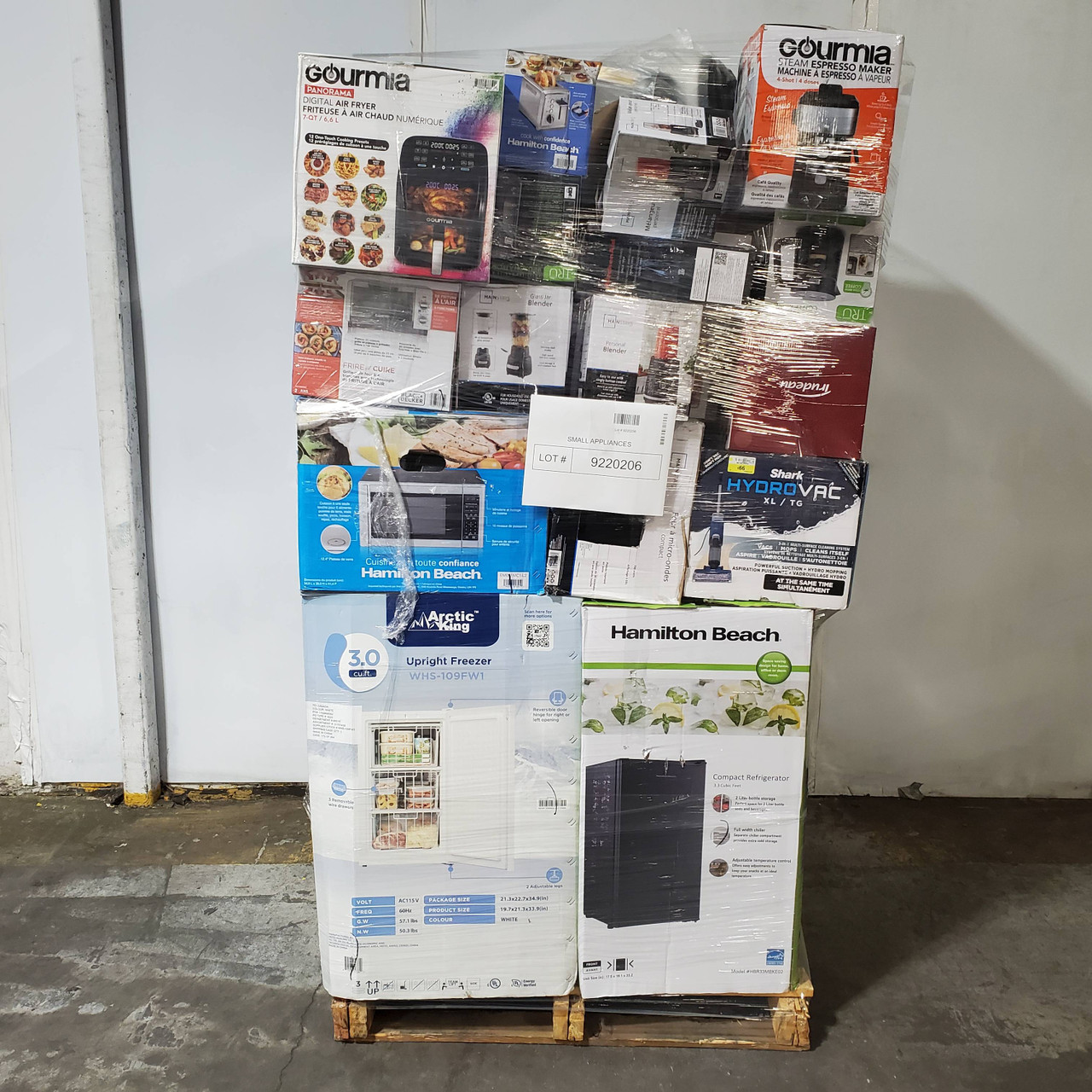 57 units of Small Appliances - MSRP $5,240 - Returns (Lot # 9220206)