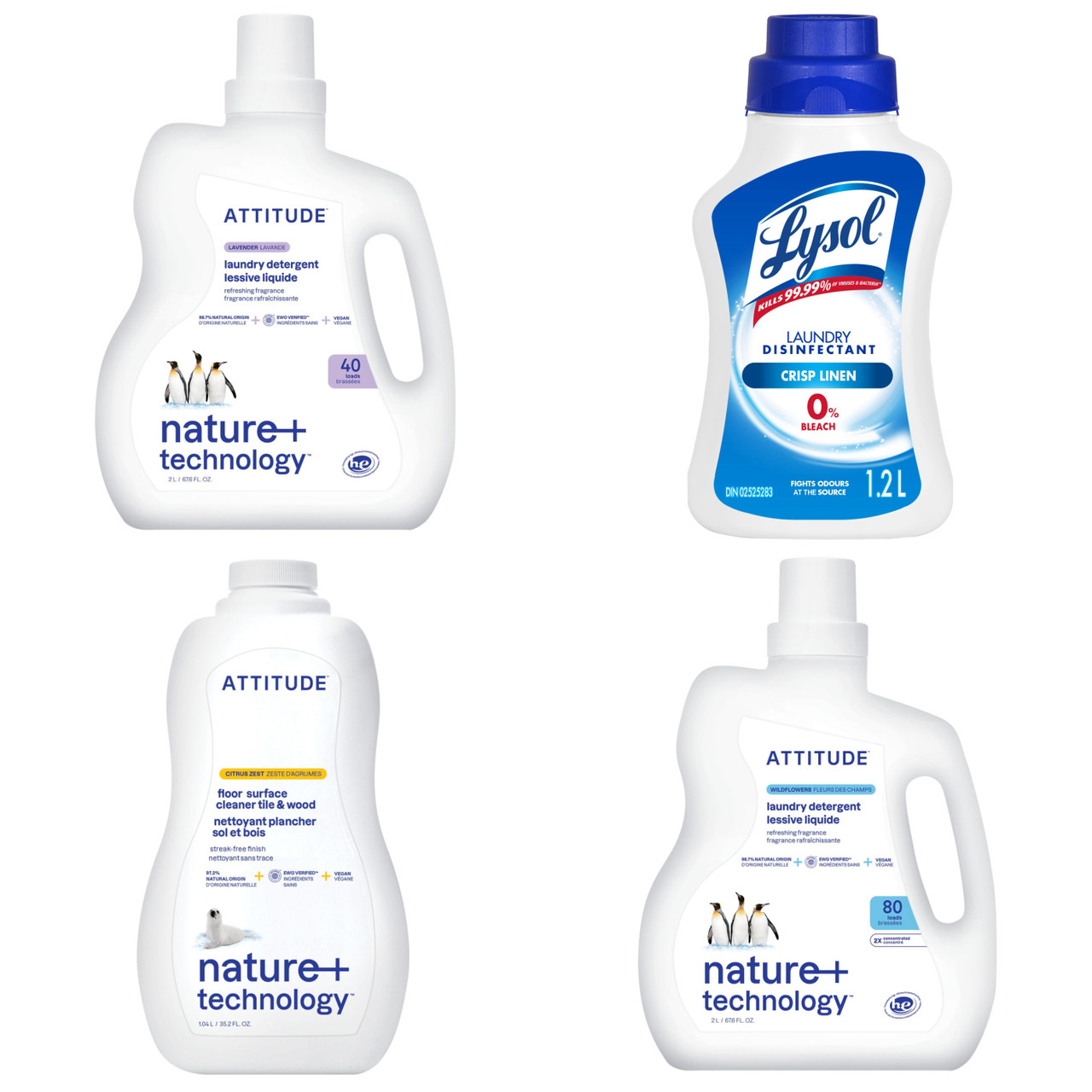 278 units of Attitude Cleaning Products - MSRP $2,231 - Like New (Lot # 9055147)