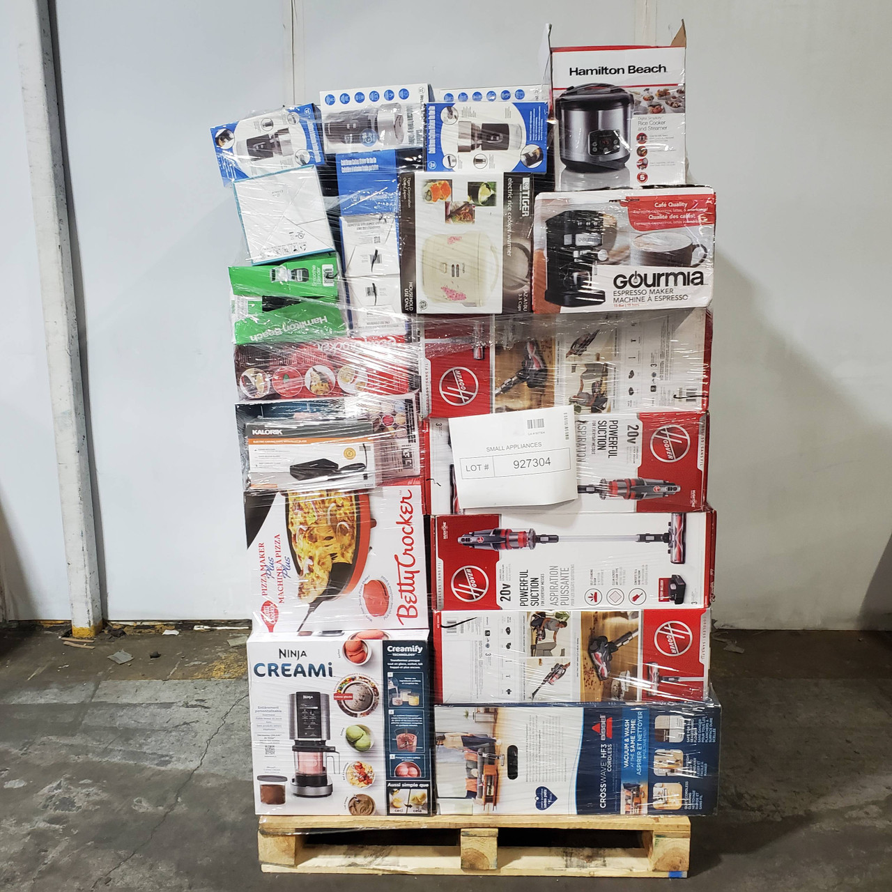 68 units of Small Appliances - MSRP $8,298 - Returns (Lot # 927304)