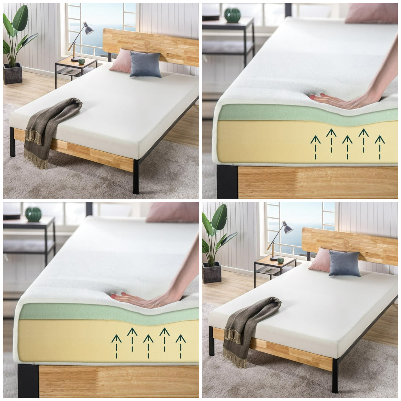 6 units of Mattresses - MSRP $890 - Returns (Lot # 926301)