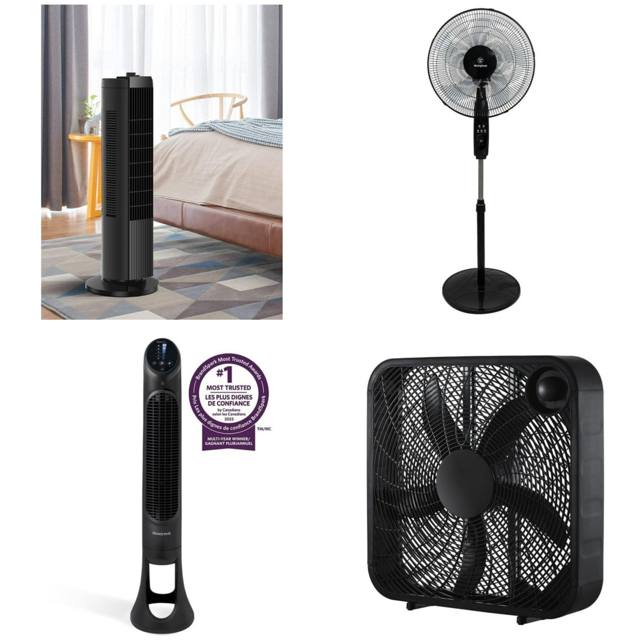 59 units of Fans - MSRP $2,980 - Returns (Lot # 931110)