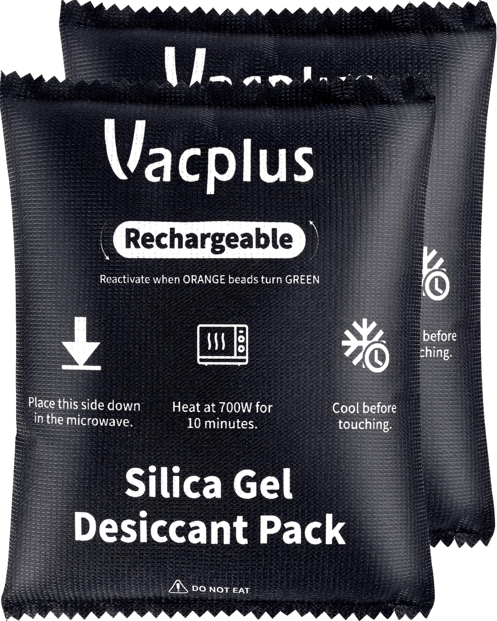 224 units of Vacplus 2 Pack 400g Reusable Desiccant Packs for Storage - MSRP $5,822 - Like New (Lot # 905729)