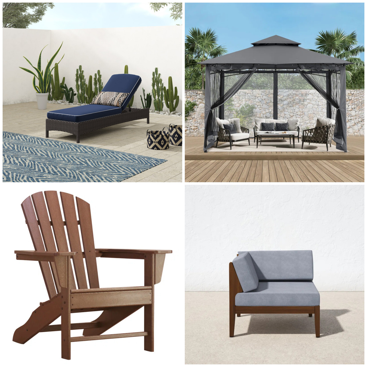 11 units of Patio Furniture - MSRP $4,795 - Returns (Lot # 904204)