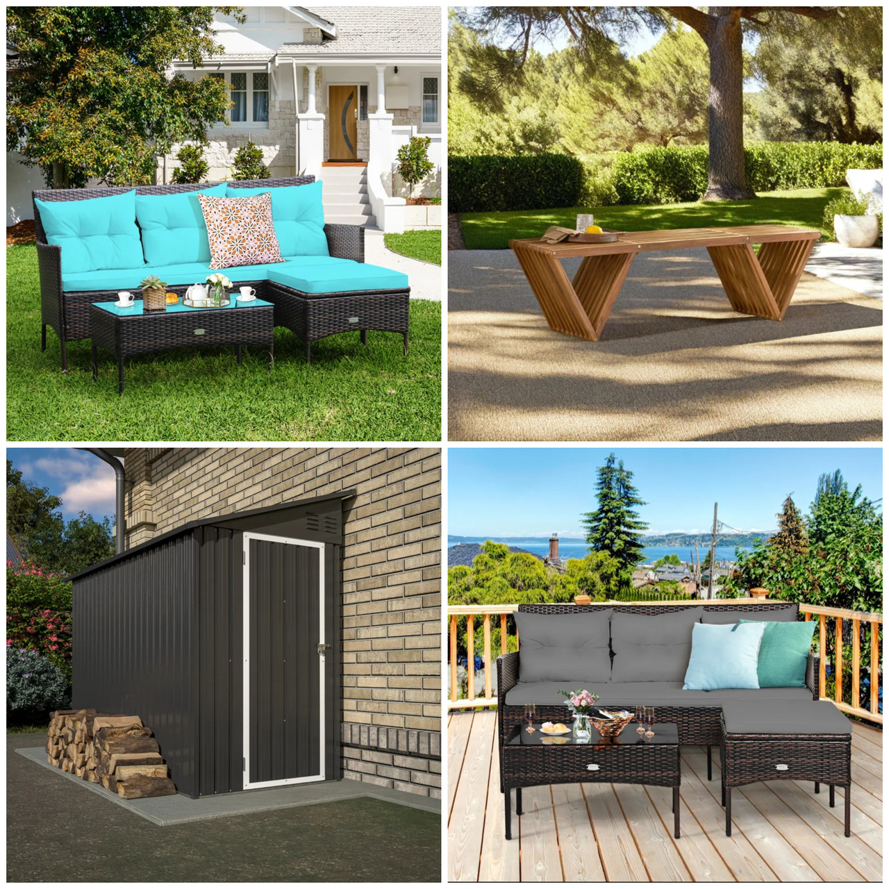 23 units of Patio Furniture - MSRP $10,551 - Returns (Lot # 919222)