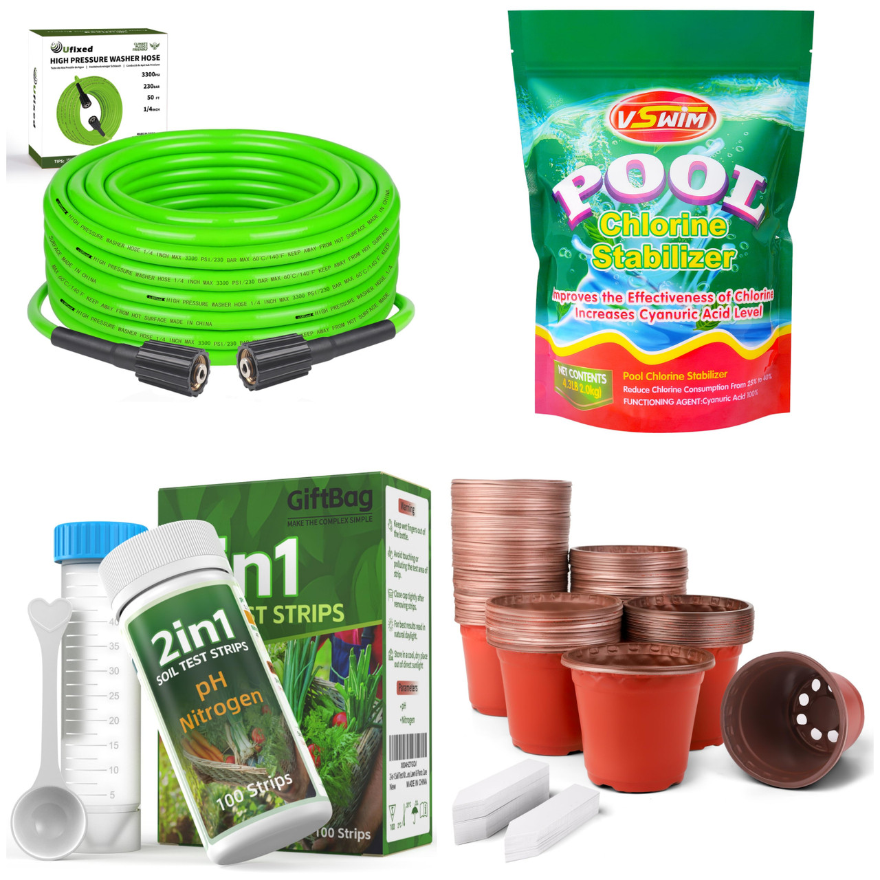 286 units of Garden & Accessories - MSRP $5,316 - Returns (Lot # 901916)