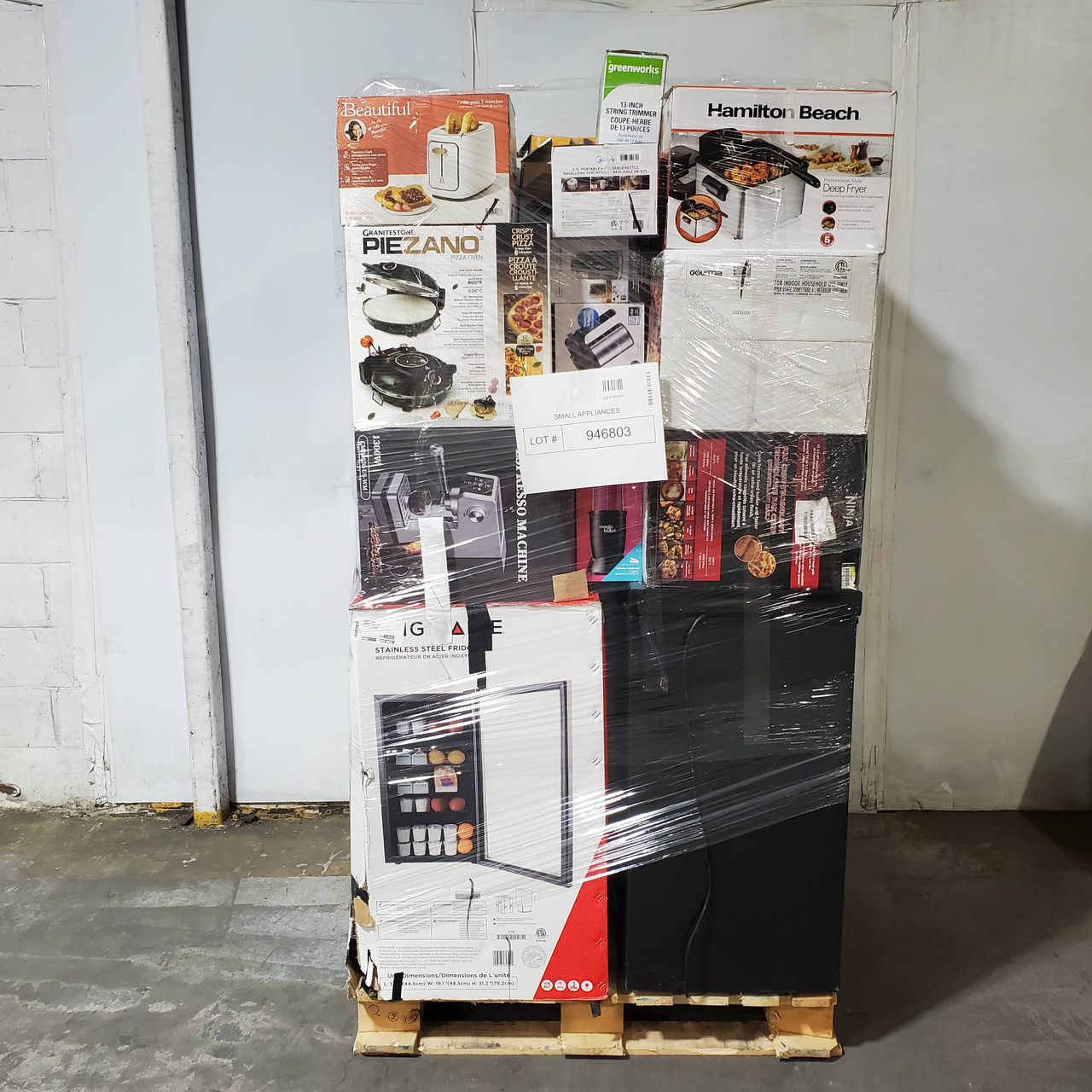 53 units of Small Appliances - MSRP $4,348 - Returns (Lot # 946803)