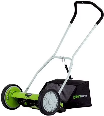 30 units of Greenworks 16-Inch Lawnmowers (Green) - MSRP $3,840 - Like New (Lot # 946811)