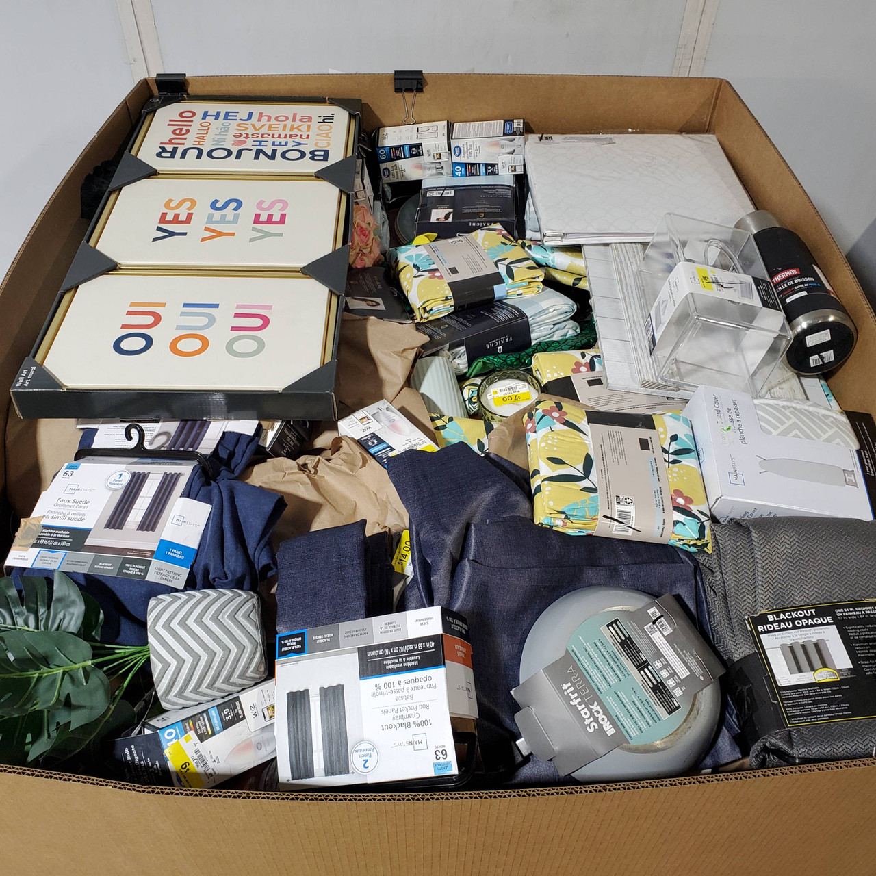 502 units of Home Products - MSRP $3,466 - Returns (Lot # 946809)