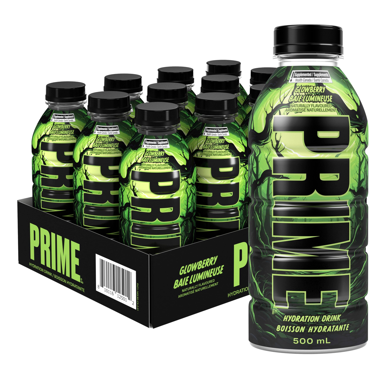 40 units of Prime Hydration Glowberry Sports Drinks - Best Before 26/01/16 - MSRP $1,080 - Like New (Lot # 950504)