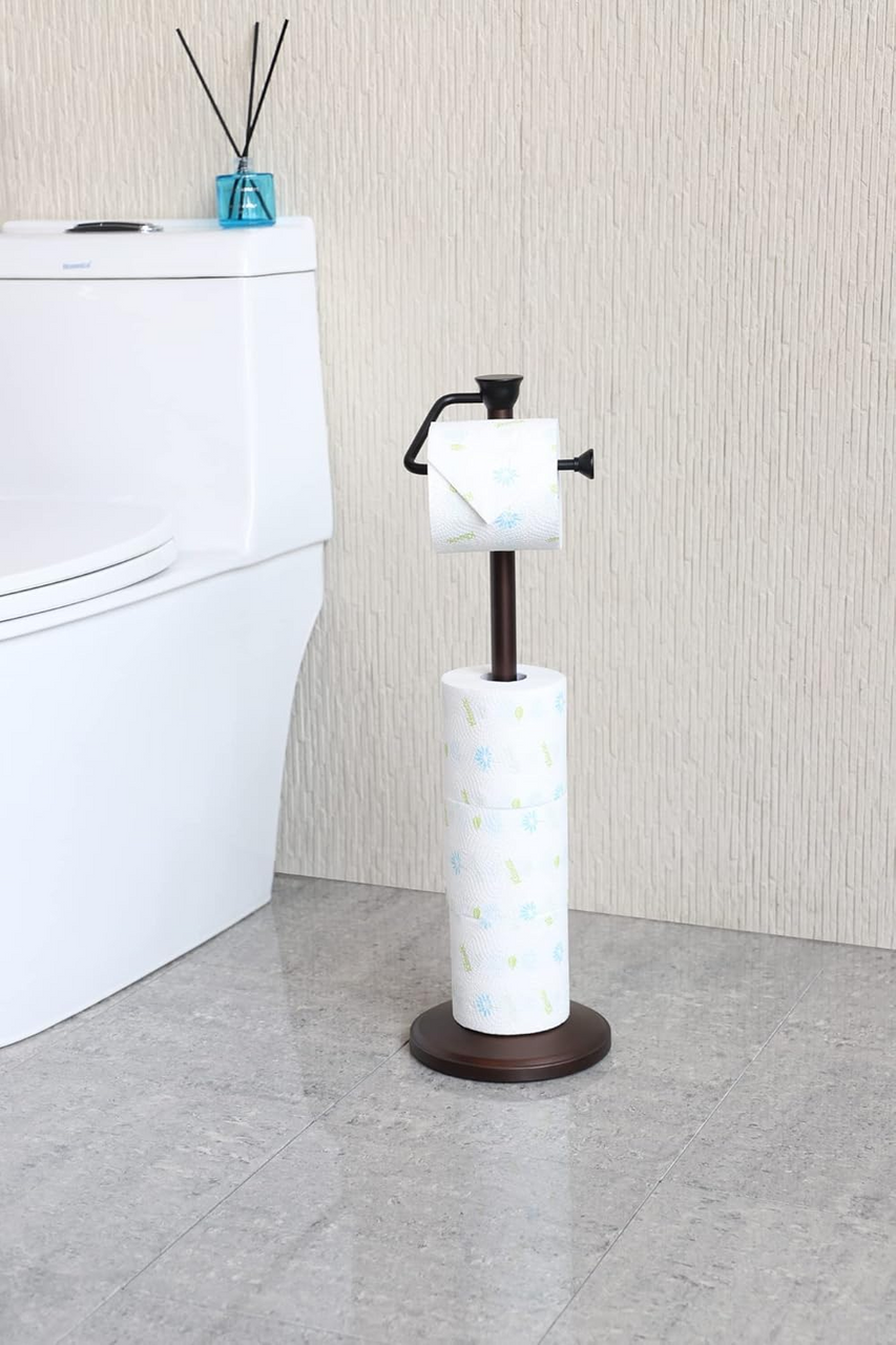 180 units of ZCCZ Bronze Toilet Paper Holders - MSRP $2,331 - Brand New (Lot # 958902)