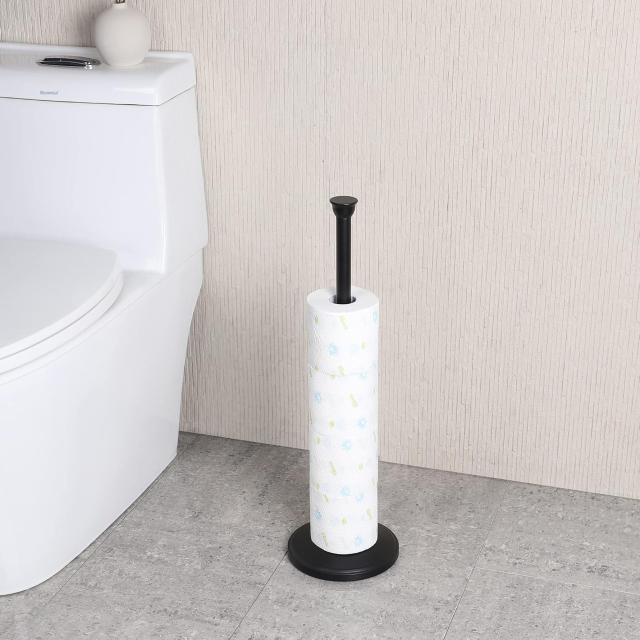 424 units of ZCCZ Black Toilet Paper Holders - MSRP $5,491 - Brand New (Lot # 958906)