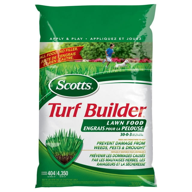 70 units of Scotts Turf Builder Lawn Food - 5.2kg Bags - MSRP $2,799 - Like New (Lot # 958504)