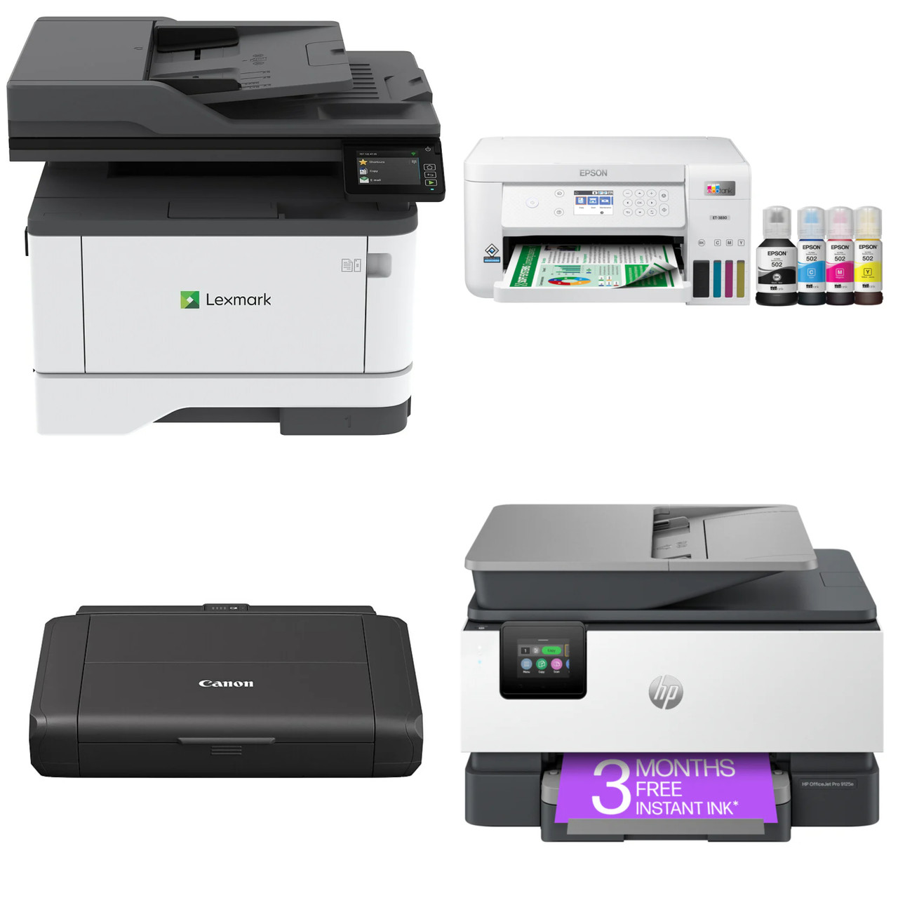 31 units of Printers & Scanners - MSRP $10,078 - Returns (Lot # 920811)