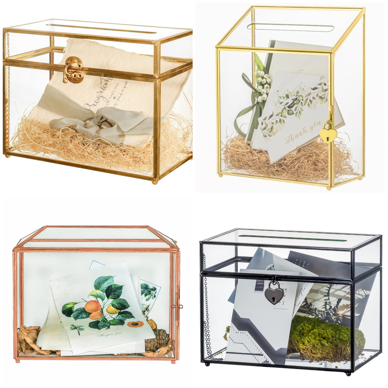 36 units of Glass Card Boxes - MSRP $2,016 - Like New (Lot # 947641)