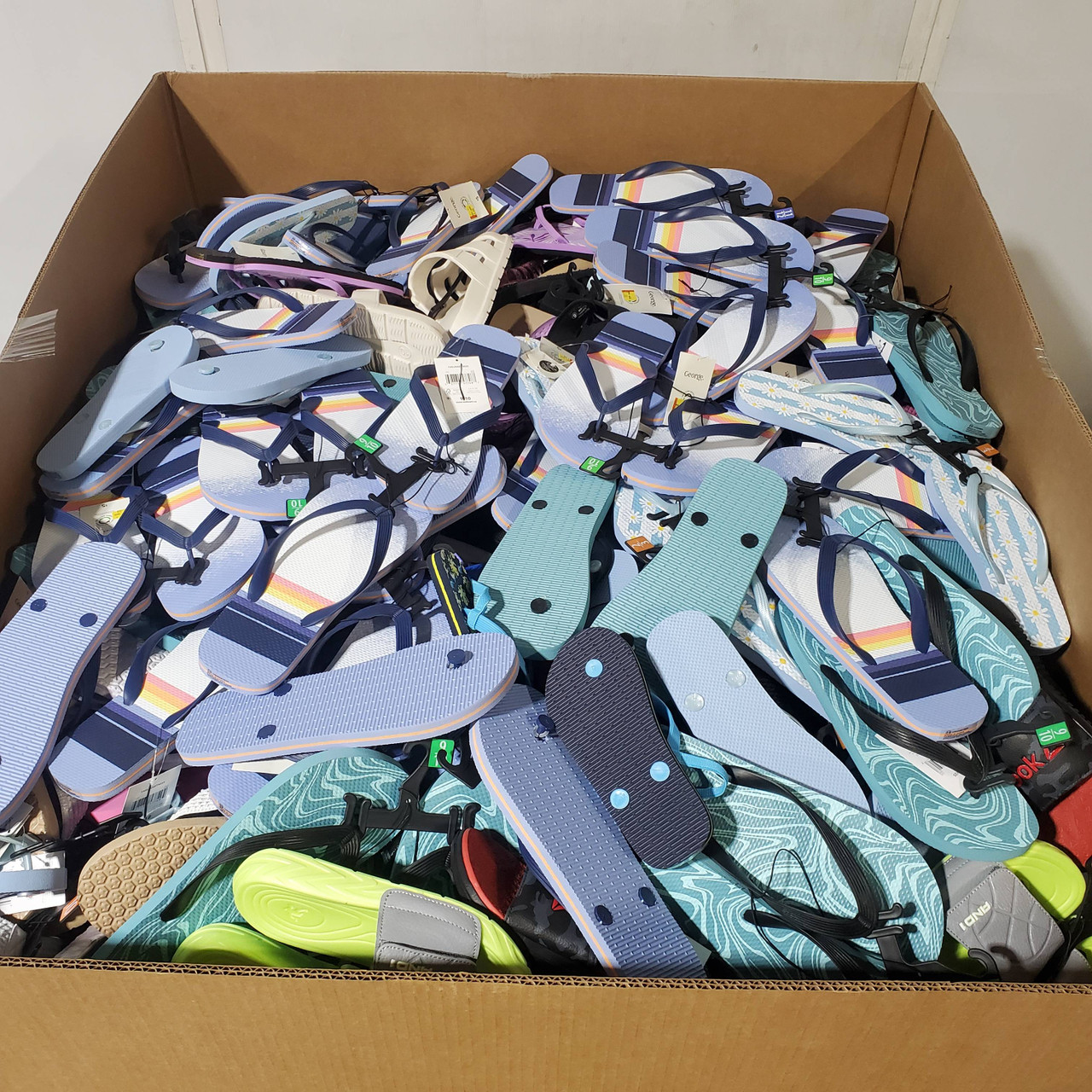 495 units of Sandals (Pairs) - MSRP $3,497 - Returns (Lot # 942208)